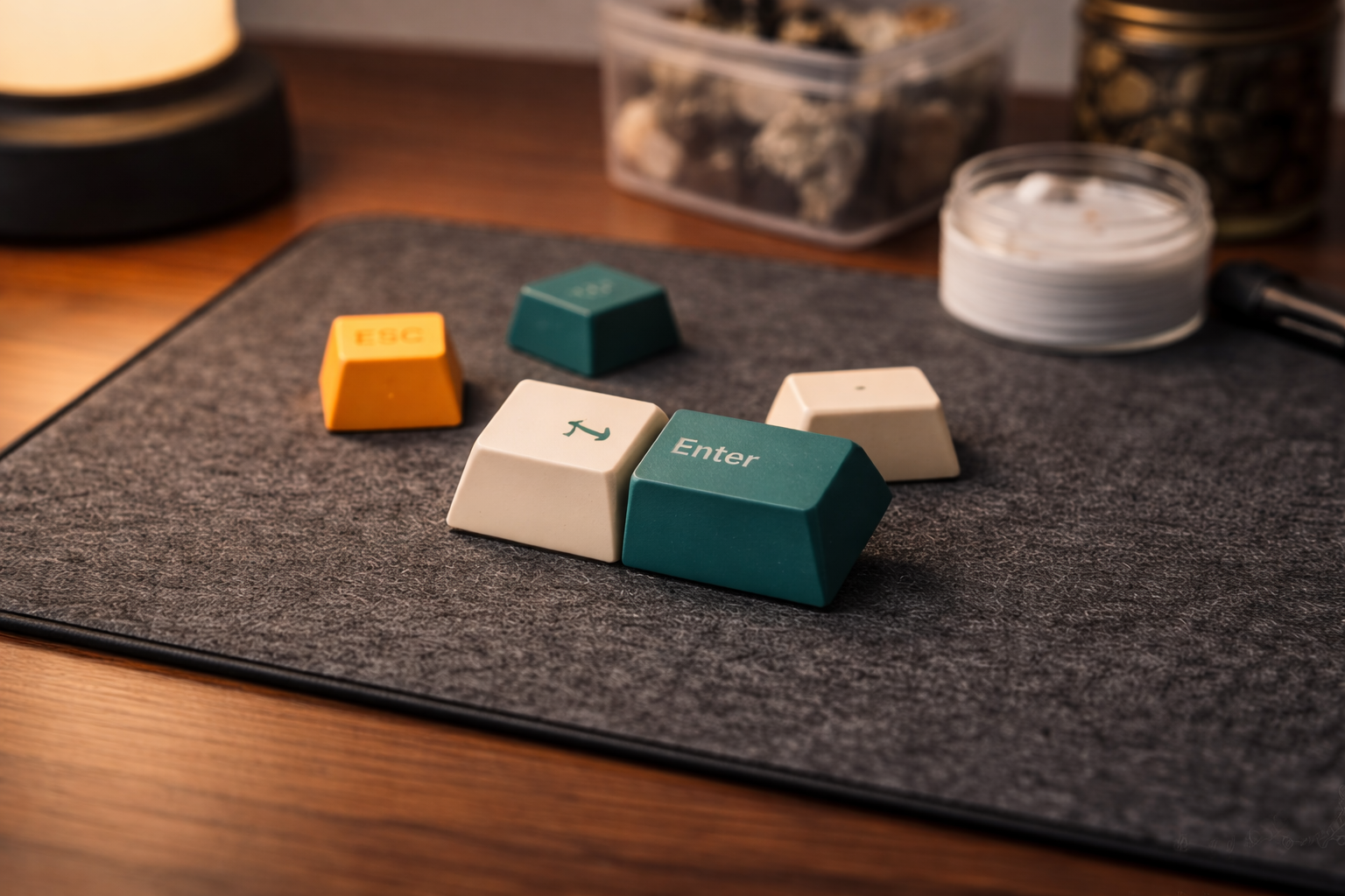 Keycap detail — placeholder